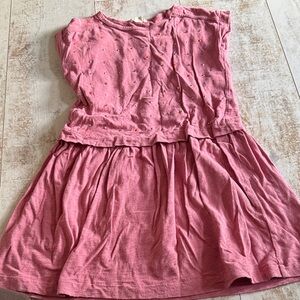 Pink Crewcuts Kids Dress With Rhinestones Size 7
